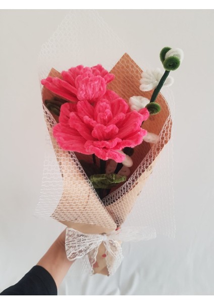 Çiçek Buketi – El Yapımı Hediyelik Aranjman