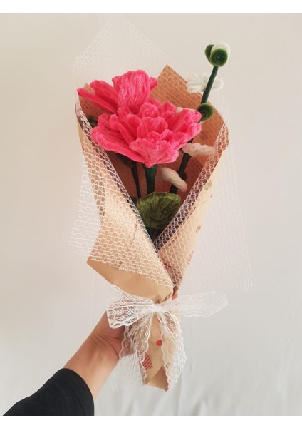 Çiçek Buketi – El Yapımı Hediyelik Aranjman modelleri