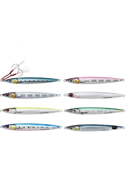 3D Slim Jig Minnow 80 gr 14 cm Jig Yem