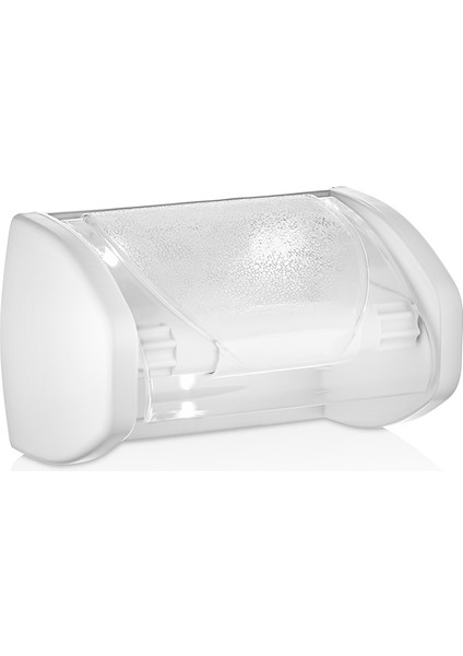 Tuvalet Kağıtlığı Qlux Yasemen Tuvalet Kağıtlığı L-00214 Hijyenik Kapaklı Yapışkanlı Vidalı Tuvalet Kağıtlığı