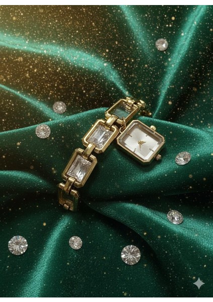 Gold Kadın Charmlı Yeni Model Kol Saati modelleri