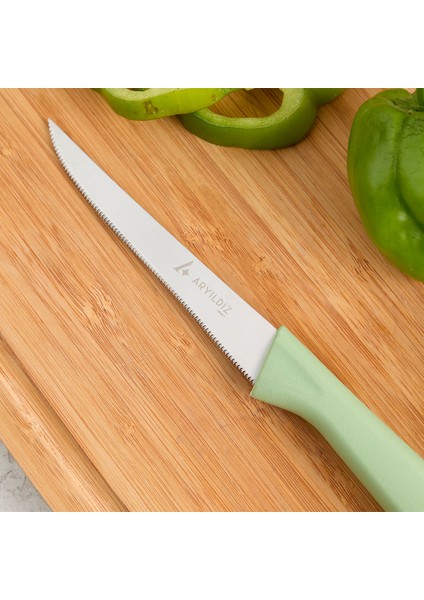 Primo Lazer Sebze Bıçağı Yeşil 11 cm fiyatları