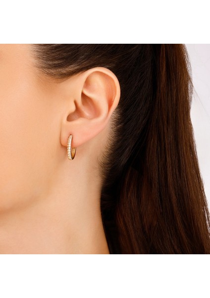 Altın Halka Küpe - 14K modelleri