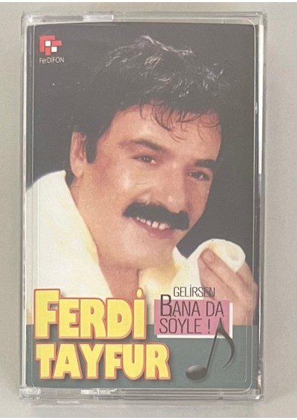 Ferdi Tayfur Bana Da Söyle Kaset (Jelatininde Sıfır Orijnal Dönem Baskı Kaset)