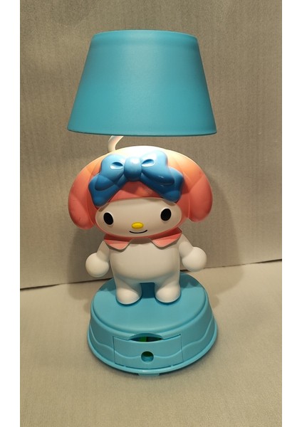 Kuromi Melody Figürlü Şarjlı Kalemtraş Çekmeceli Abajur Model Masa/gece Lambası fiyatları
