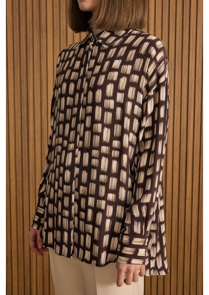 Desenli Viscon Gömlek indirimleri