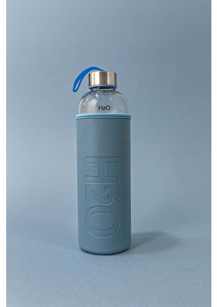 H2O Deri Kılıflı Cam Matara 1000 ml fiyatları