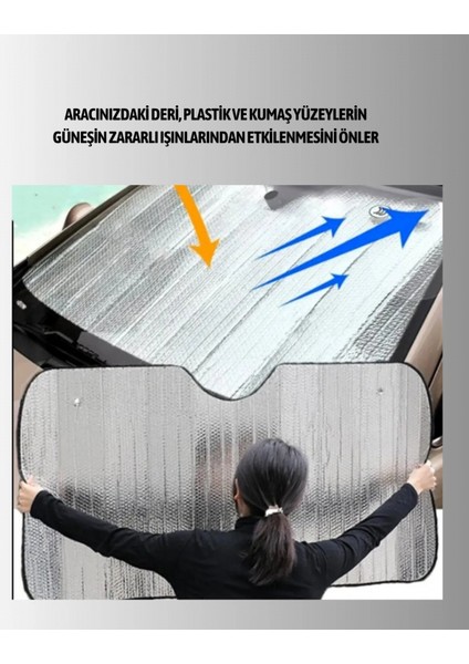 Katlanabilir Alüminyum Araç Güneşliği – Uv Koruma ve Klima Tasarrufu Bir Arada fırsatları