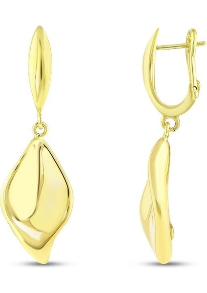 Tasarım Altın Küpe - 14K