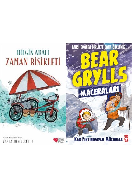 Zaman Bisikleti 1 (Bilgin Adalı) ve Kar Fırtınasıyla Mücadele - Bear Grylls Maceraları