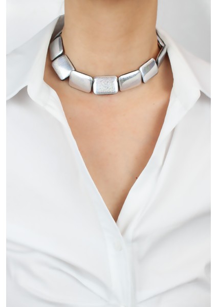 Simli Kadın Kolye modelleri