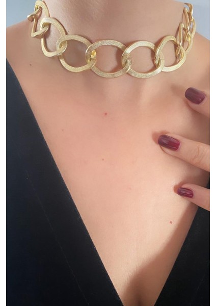 Choker Gold Kadın Kolye