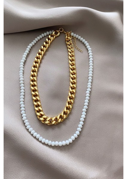 Çift Sıralı Kolye fiyatları