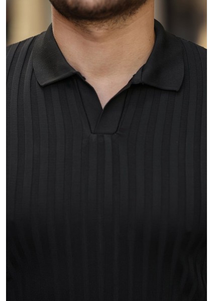 Erkek Kalın Fitilli Uzun Kollu Triko modelleri