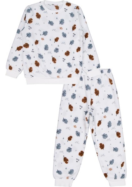 Yaprak Desen 6-9 Yaş Pijama Takımı modelleri
