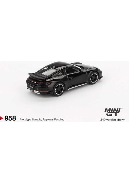 1:64 Porsche 911 Dakar Black (958) Diecast Model Araba modelleri