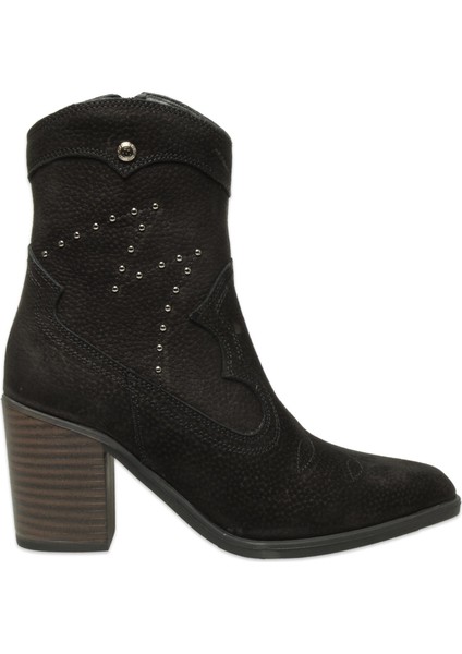 D25KB-4330 Günlük Topuklu Siyah Kadın Bot fiyatları