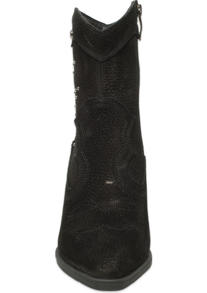 D25KB-4330 Günlük Topuklu Siyah Kadın Bot modelleri