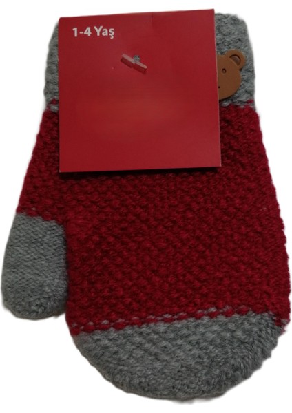 Erkek Bebe Örme Tek Parmaklı Eldiven 1-4 Yaş indirimleri