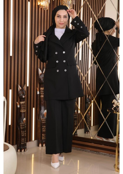 Ceketli Takım Siyah 19005
