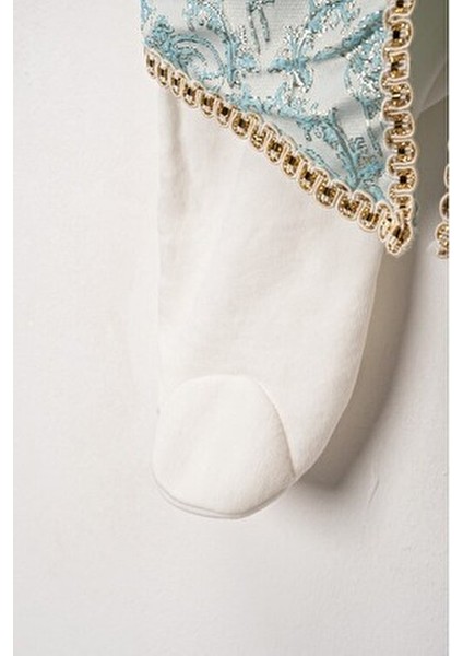 Erkek Bebek Şık Mevlütlük ve Sünnetlik Tulum ve Şapka Seti – Altın Işlemeli indirimleri