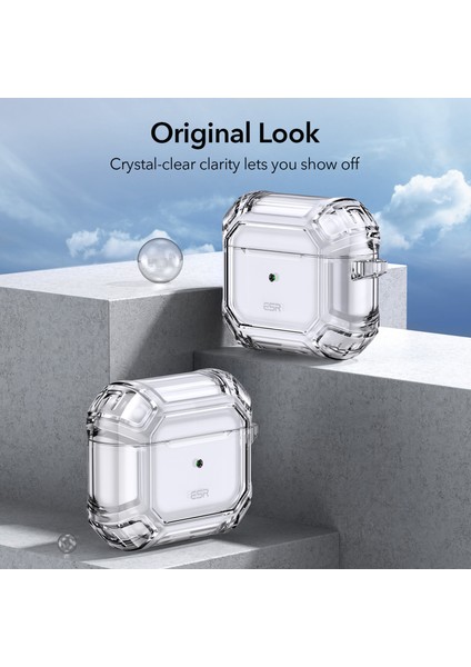 Airpods 3.nesil (2021) Armor Kılıf Şeffaf fiyatları