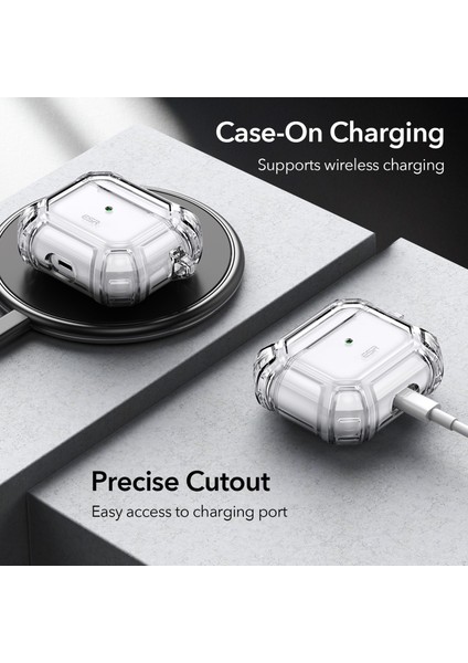 Airpods 3.nesil (2021) Armor Kılıf Şeffaf indirimleri