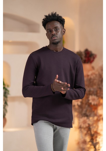 Modal Esnek Kumaş Regular Fit Mevsimlik Sweatshirt fiyatları