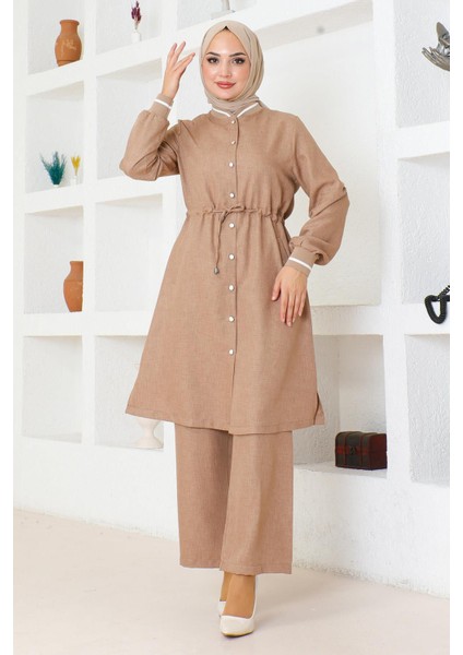 Beli Bağcıklı Ribanalı Takım Taba 19212 modelleri