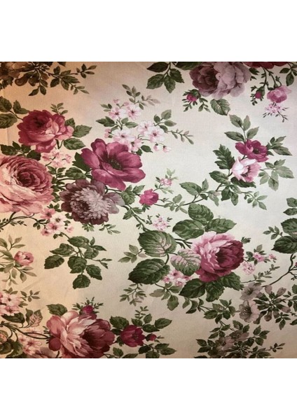 Döşemelik Koltuk Kumaşı-Çeçekli Yıkanabilir Kumaş-Dokuma Kumaş