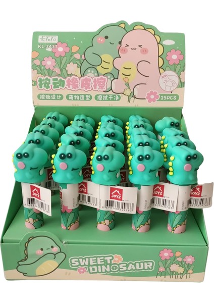 Renkli Figürlü Silgi 1 Adet - Dinazor Figürlü fırsatları