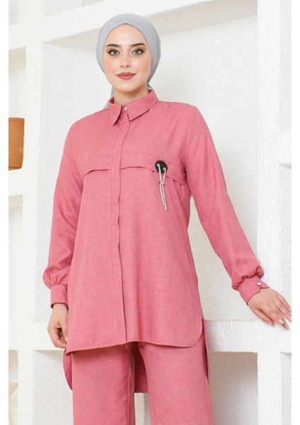 Arması Zincirli Takım Pembe 19206 fiyatları