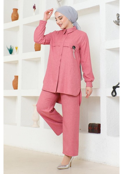 Arması Zincirli Takım Pembe 19206 modelleri