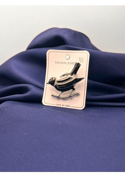 Daldaki Kuş Broş Yaka Iğnesi