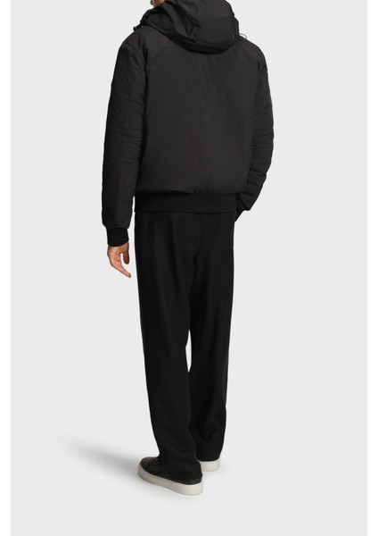 Regular Fit Kapüşonlu Yaka Su Itici Mont Erkek Mont 50547425 001 modelleri