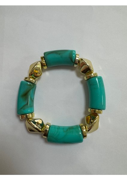 Kemik Akrilik Lastikli Bileklik Vintage fırsatları