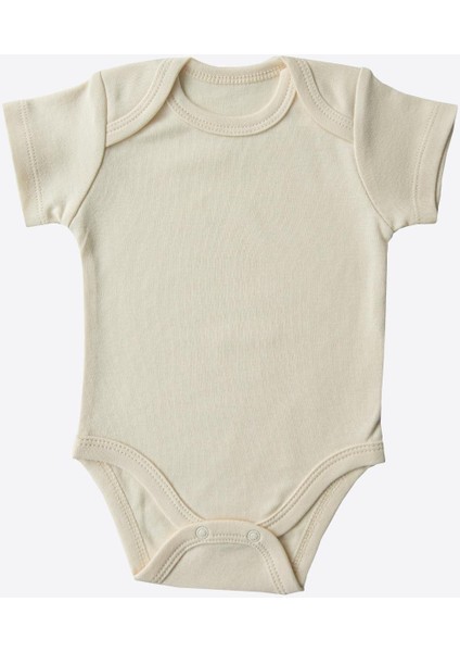 Organik Mushroom 10 Lu Zıbın Set - Ekru