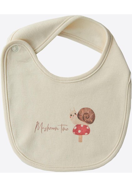 Organik Mushroom 10 Lu Zıbın Set - Ekru