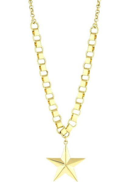 Altın Yıldız Kolye - 14K