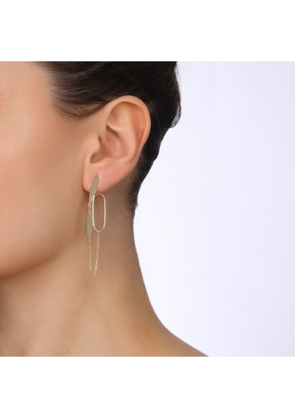 Tasarım Altın Küpe - 14K modelleri