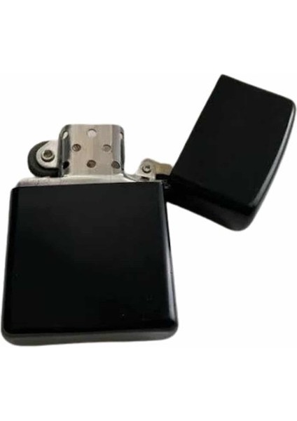 Çakmak Parlak Siyah Doldurulabilir Hedyelik Eşya - F885K582-U66885 indirimleri