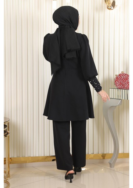 Incili Ikili Takım Siyah 17801 fırsatları