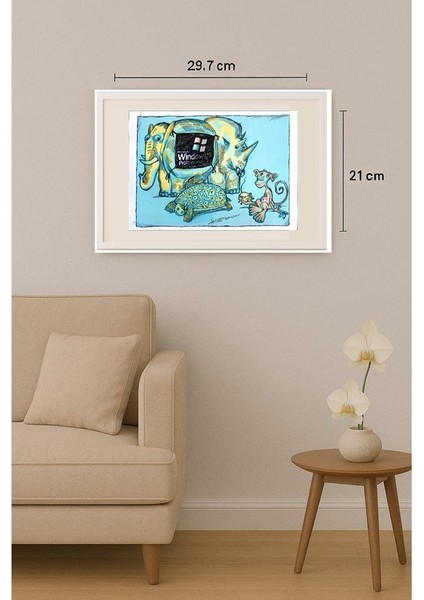 Chenzov Lev 29X21CM Orijinal Karikatür Tablo indirimleri