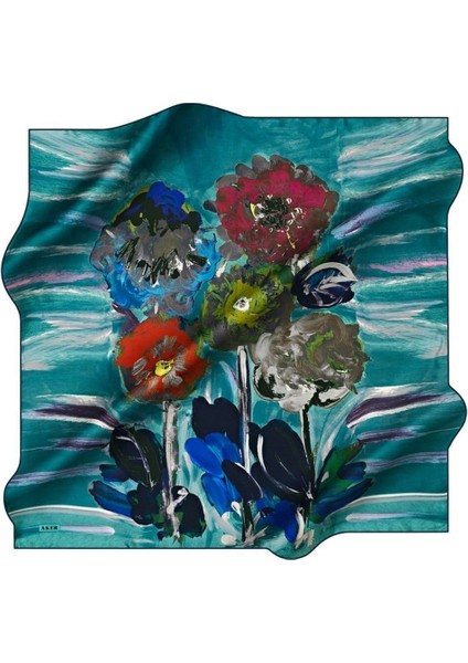 Nostalji Tivil Ipek Eşarp 8536-952