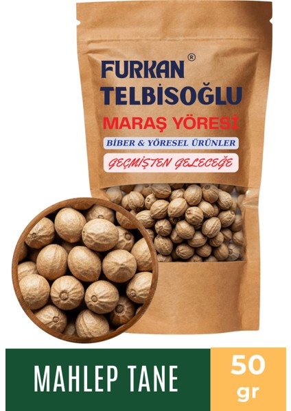 Mahlep Tane ( Doğal Kurutulmuş, Elenmiş, Katkısız ) 50GR