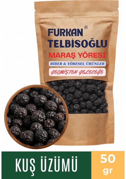 Kuş Üzümü - ( Organik , Katkısız, Elenmiş ) 50GR