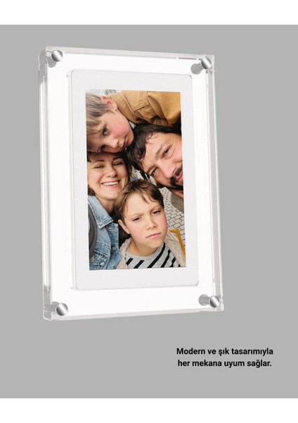 Geniş Görüş Açılı 7 Inç IPS Dijital Çerçeve – Gerçekçi Renkler ve Net - F584K081-U56 modelleri