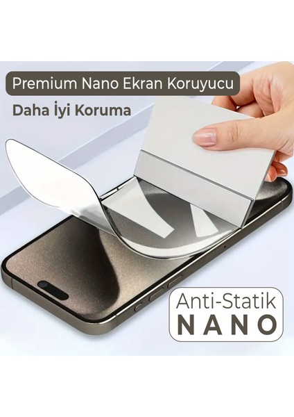 Iphone 17 Nano Ekran Koruyucu Şeffaf Hd Esnek 250UM Kalın - Maxxpro fiyatları