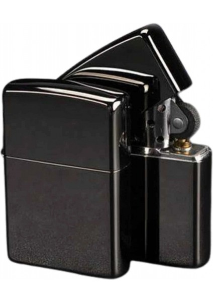 Siyah Kutulu Metal Çakmak Benzinli Hediyelik Eşya modelleri