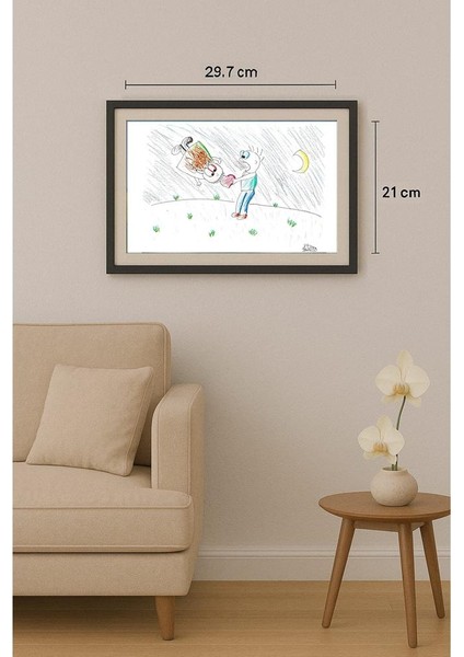 Siplotova Katya 29X21CM Orijinal Karikatür Tablo fiyatları